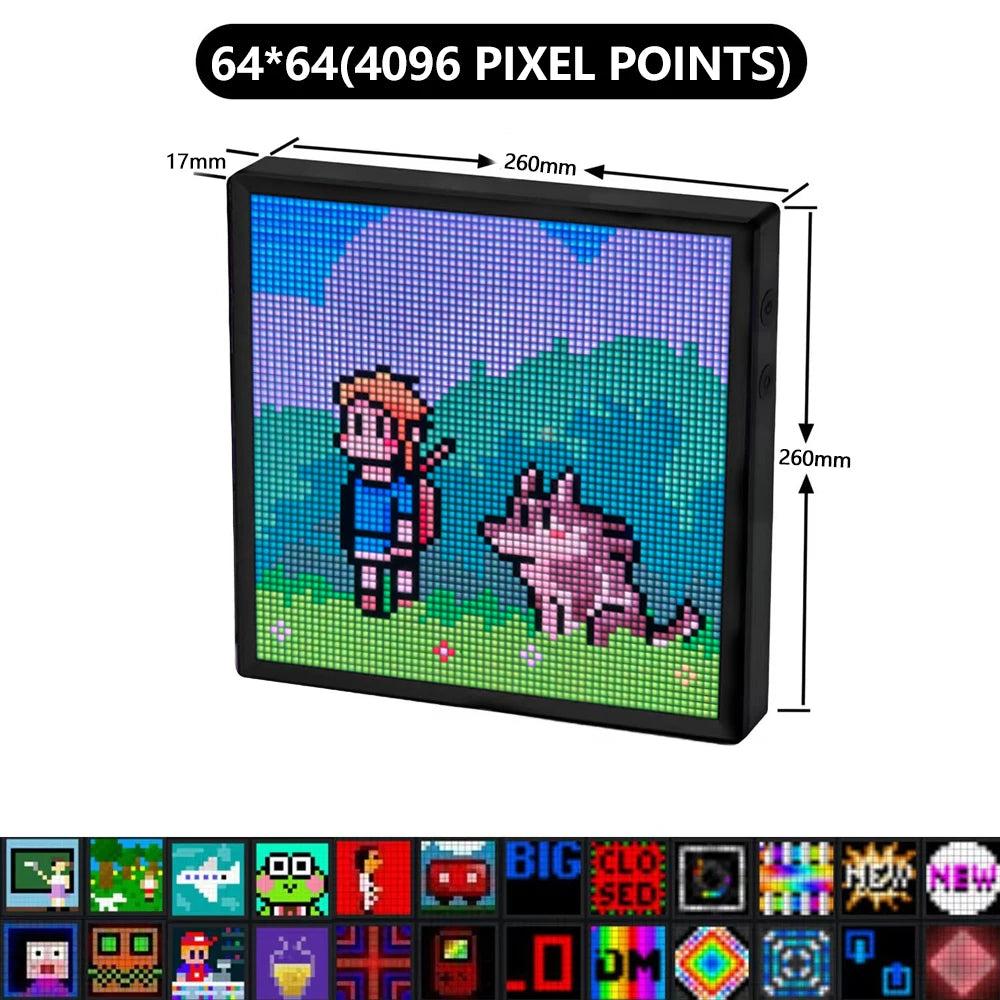LED Pixel Art Display
