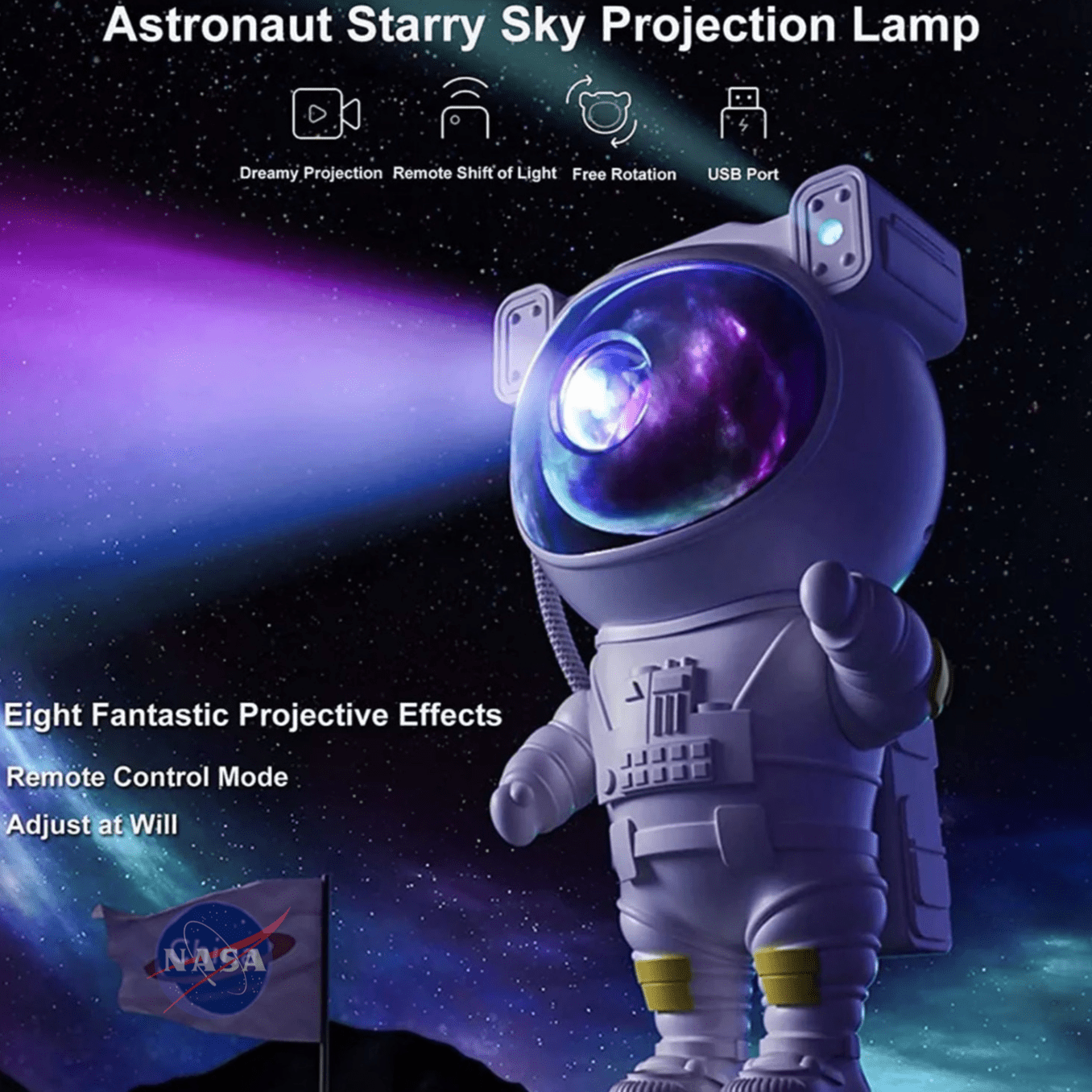 Astronaut Lamp - SpaceTrips