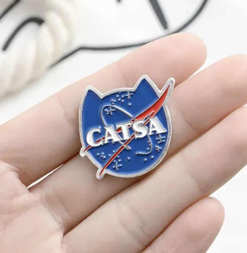 CATSA Enamel Pin - SpaceTrips