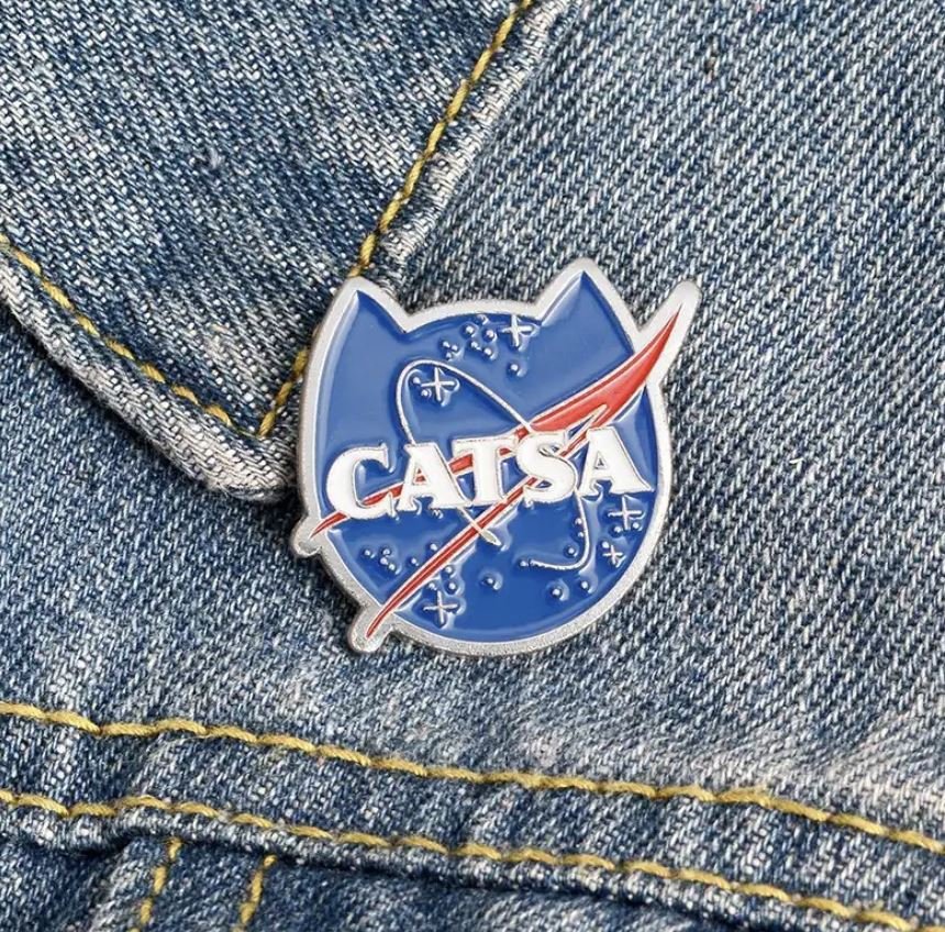 CATSA Enamel Pin - SpaceTrips