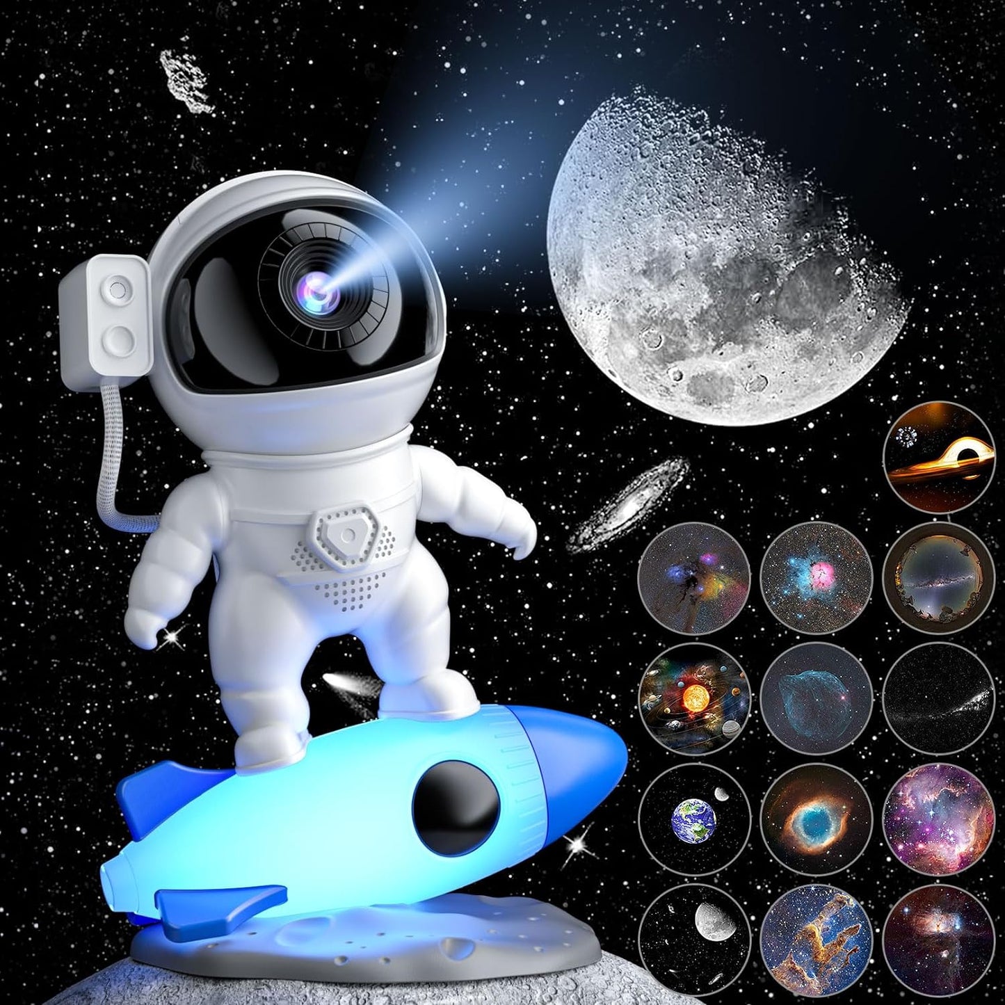 Galaxy Astronaut Projector - SpaceTrips