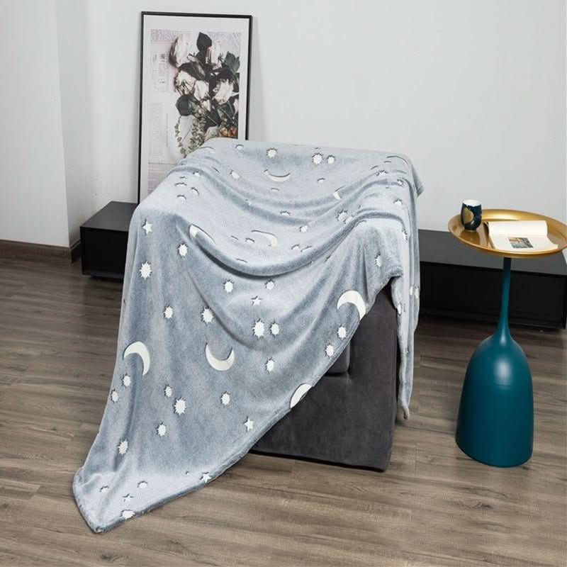 Luminous Moon & Stars Space Blanket - SpaceTrips