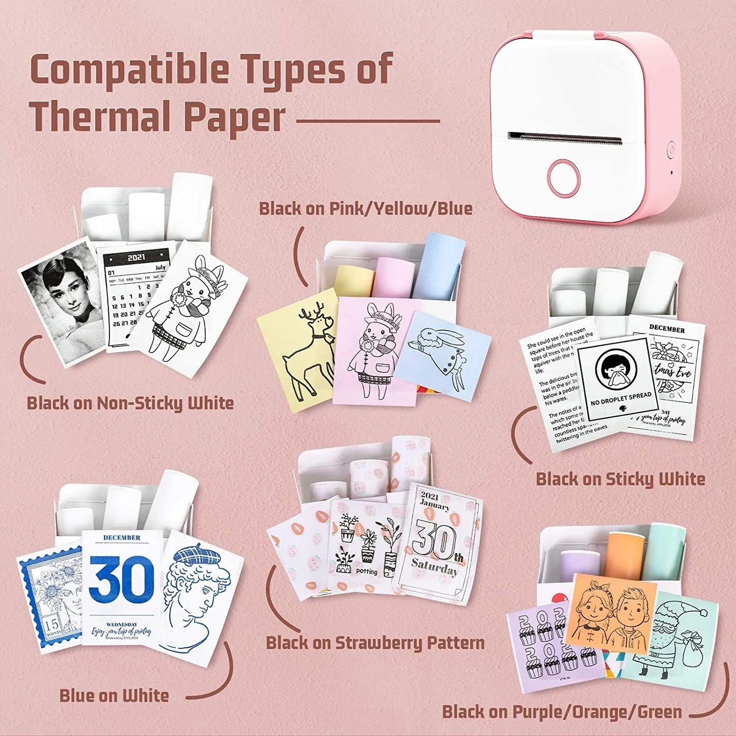 Paper for Thermal Printer - SpaceTrips