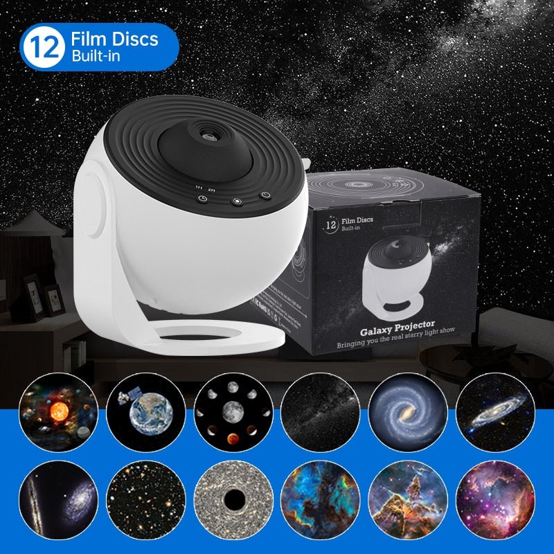 Starry Sky Galaxy Projector - SpaceTrips