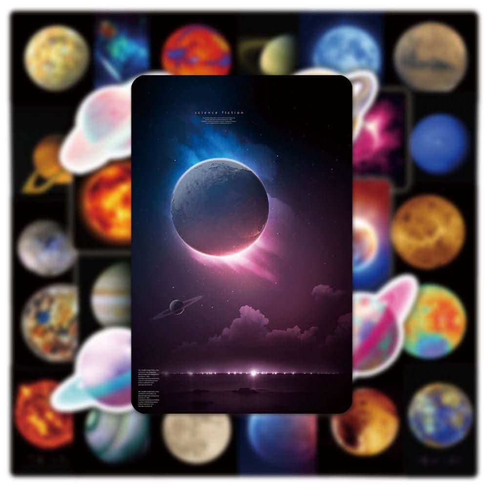 Universe Stickers 50pcs - SpaceTrips