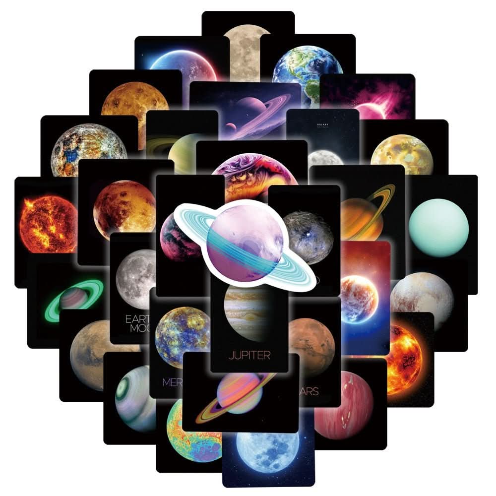 Universe Stickers 50pcs - SpaceTrips