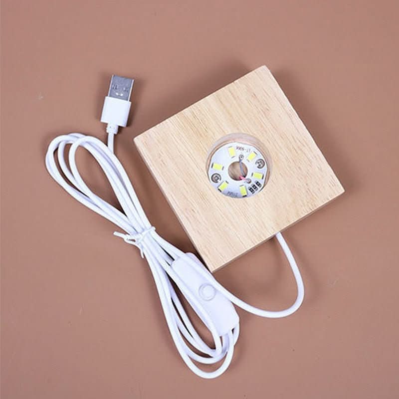 Crystal Moon Lamp - SpaceTrips