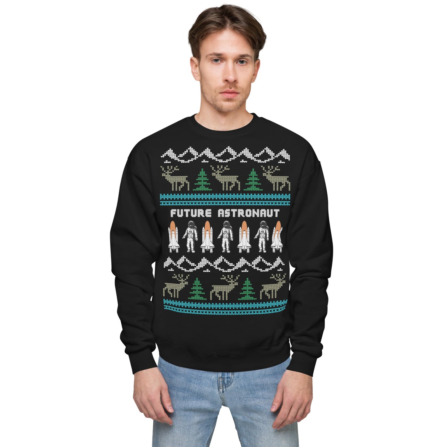 Future Astronaut Ugly Christmas Sweater - SpaceTrips