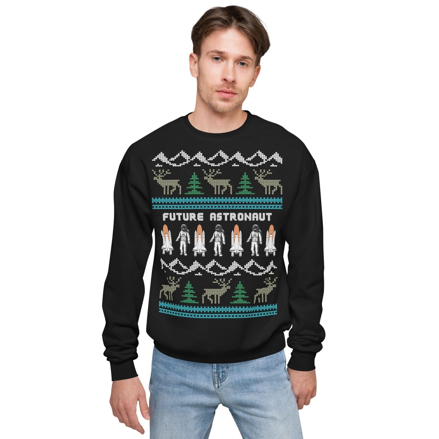 Future Astronaut Ugly Christmas Sweater - SpaceTrips