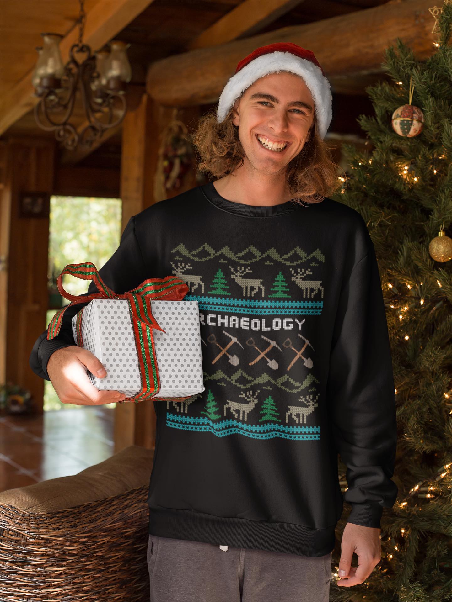 Ugly Space Lover Christmas Sweater - SpaceTrips