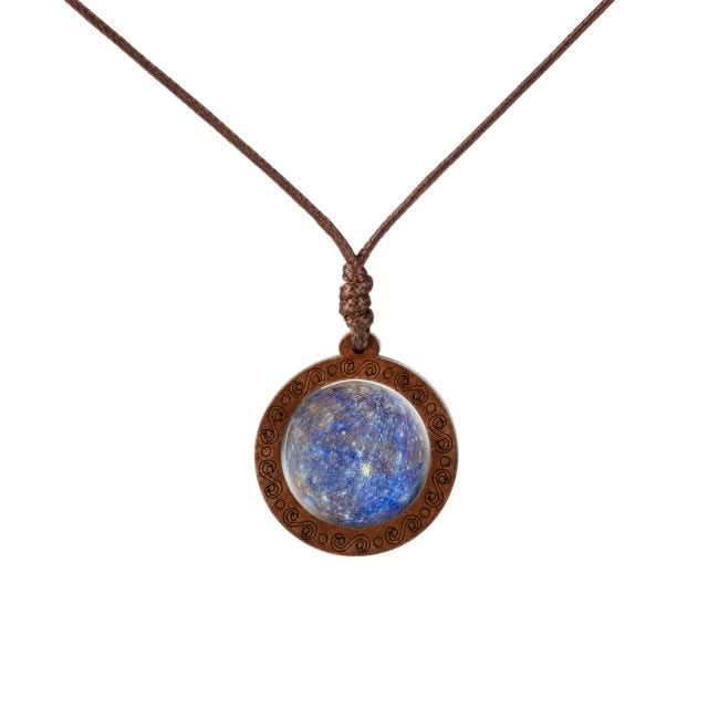 Wooden Space Necklace - SpaceTrips