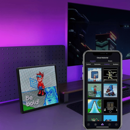 LED Pixel Art Display