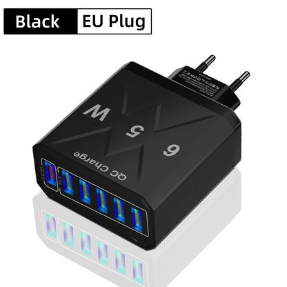 6-Port USB Fast Charger