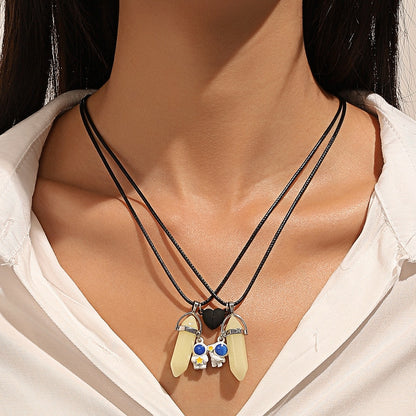 Luminous Astronaut Magnetic Necklace