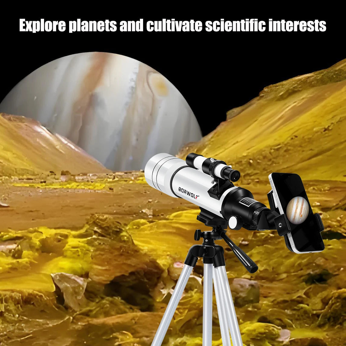 Professional Telescope - BORWOLF 70400