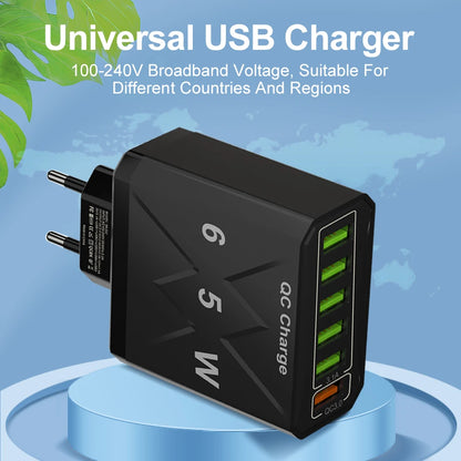 6-Port USB Fast Charger