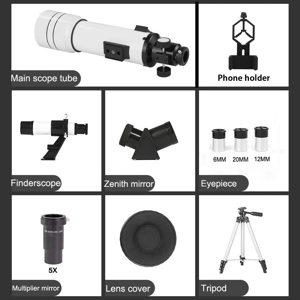 Professional Telescope - BORWOLF 70400