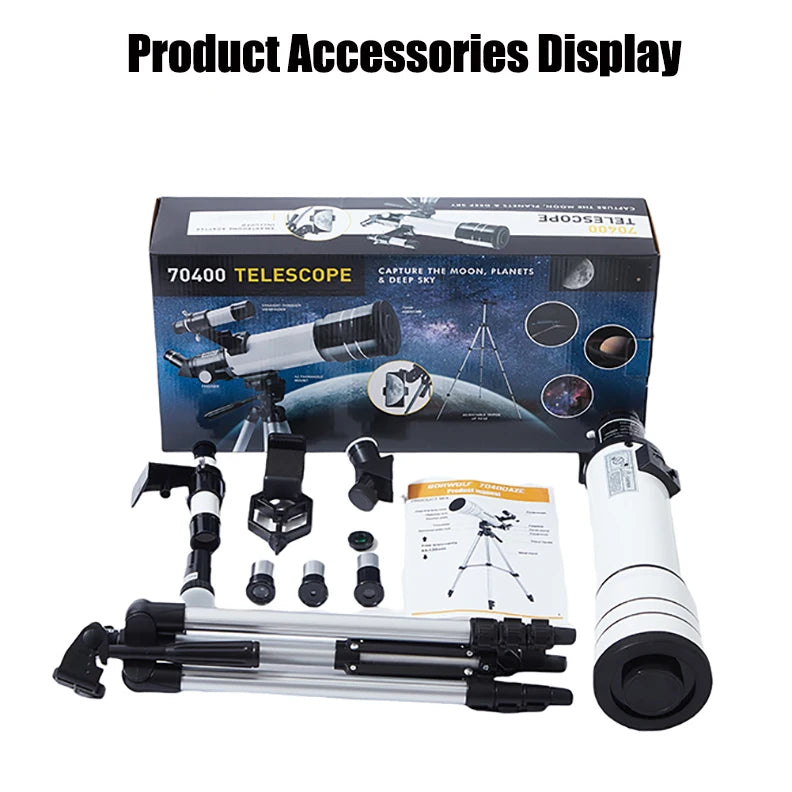 Professional Telescope - BORWOLF 70400