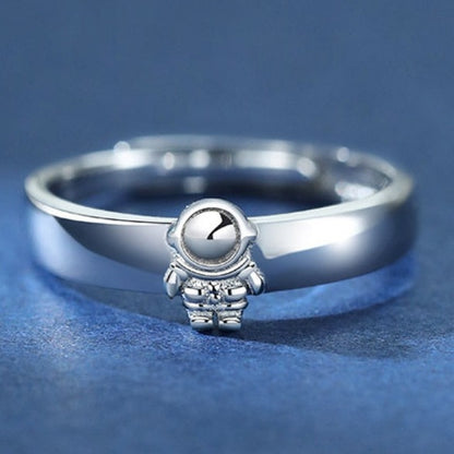 Astronaut and Planet Ring Set