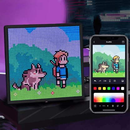 LED Pixel Art Display