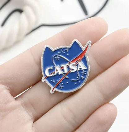 CATSA Enamel Pin - SpaceTrips