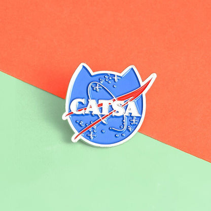 CATSA Enamel Pin - SpaceTrips