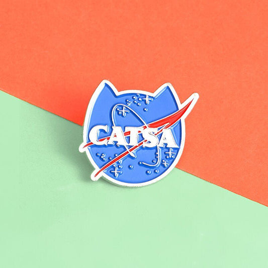 CATSA Enamel Pin - SpaceTrips