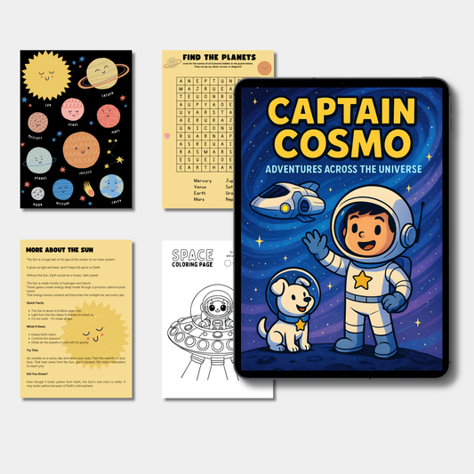 Captain Cosmo - Digital Children Space Book