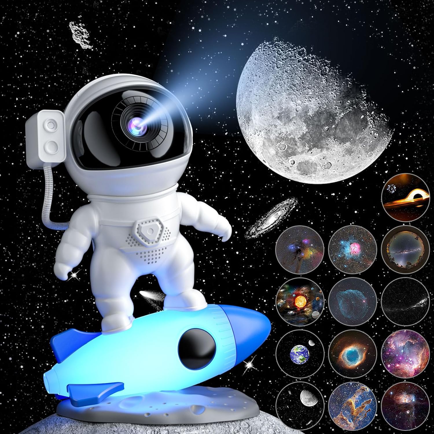 Galaxy Astronaut Projector - SpaceTrips