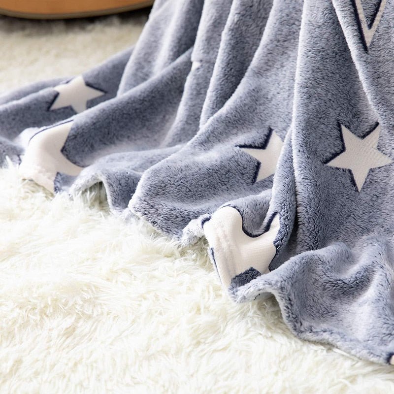 Luminous Moon & Stars Space Blanket - SpaceTrips