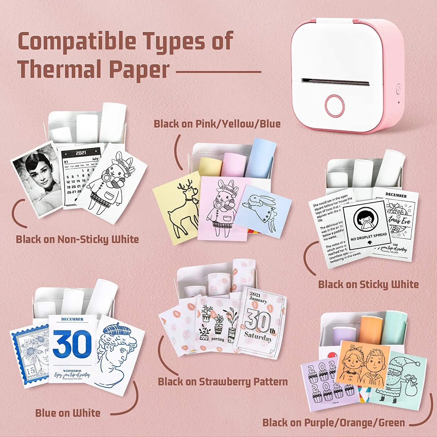 Paper for Thermal Printer - SpaceTrips