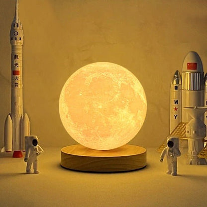 Rotating Moon Lamp - SpaceTrips