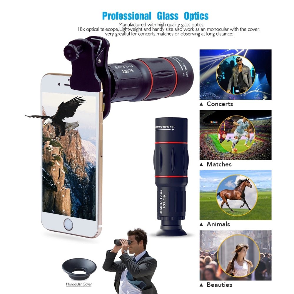 SpectraZoom X 18 Phone Lens - SpaceTrips
