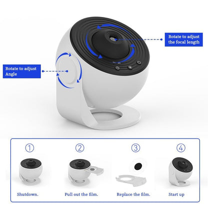 Starry Sky Galaxy Projector - SpaceTrips