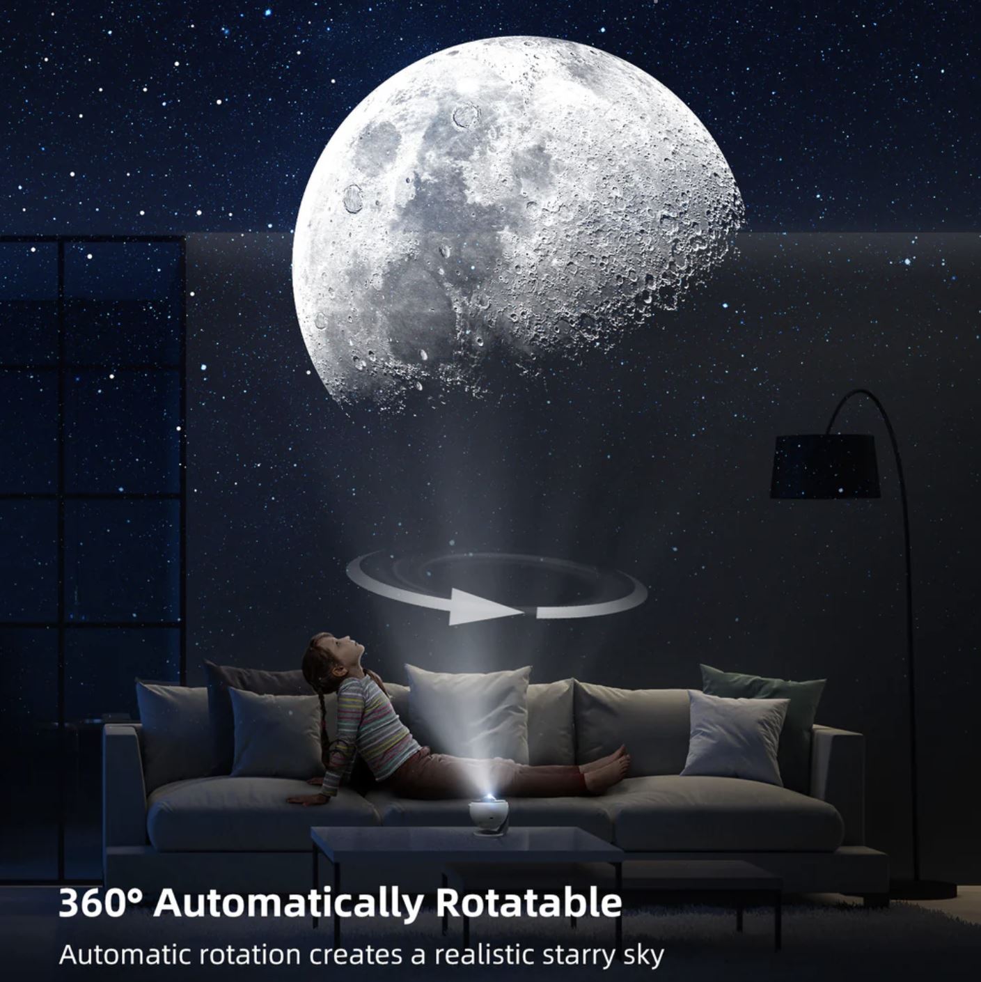 Starry Sky Galaxy Projector - SpaceTrips