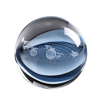 Crystal Solar System Ball - SpaceTrips