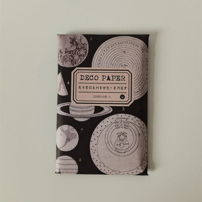 Vintage Space Paper for Scrapbooking - SpaceTrips