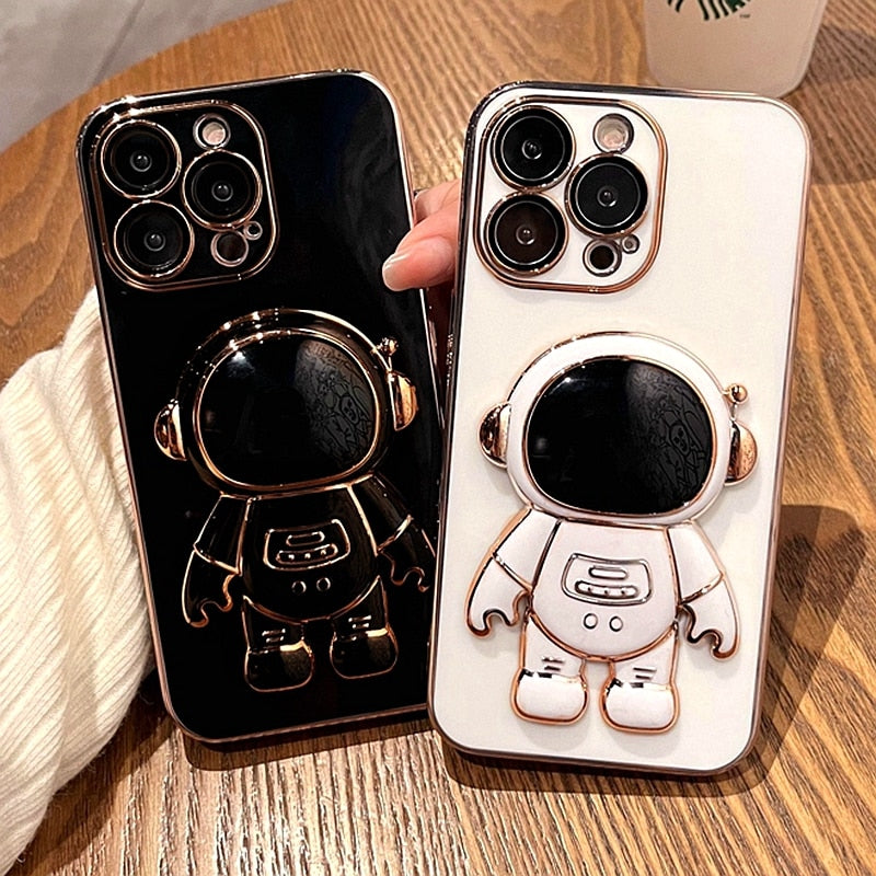 Astronaut Stand iPhone Case