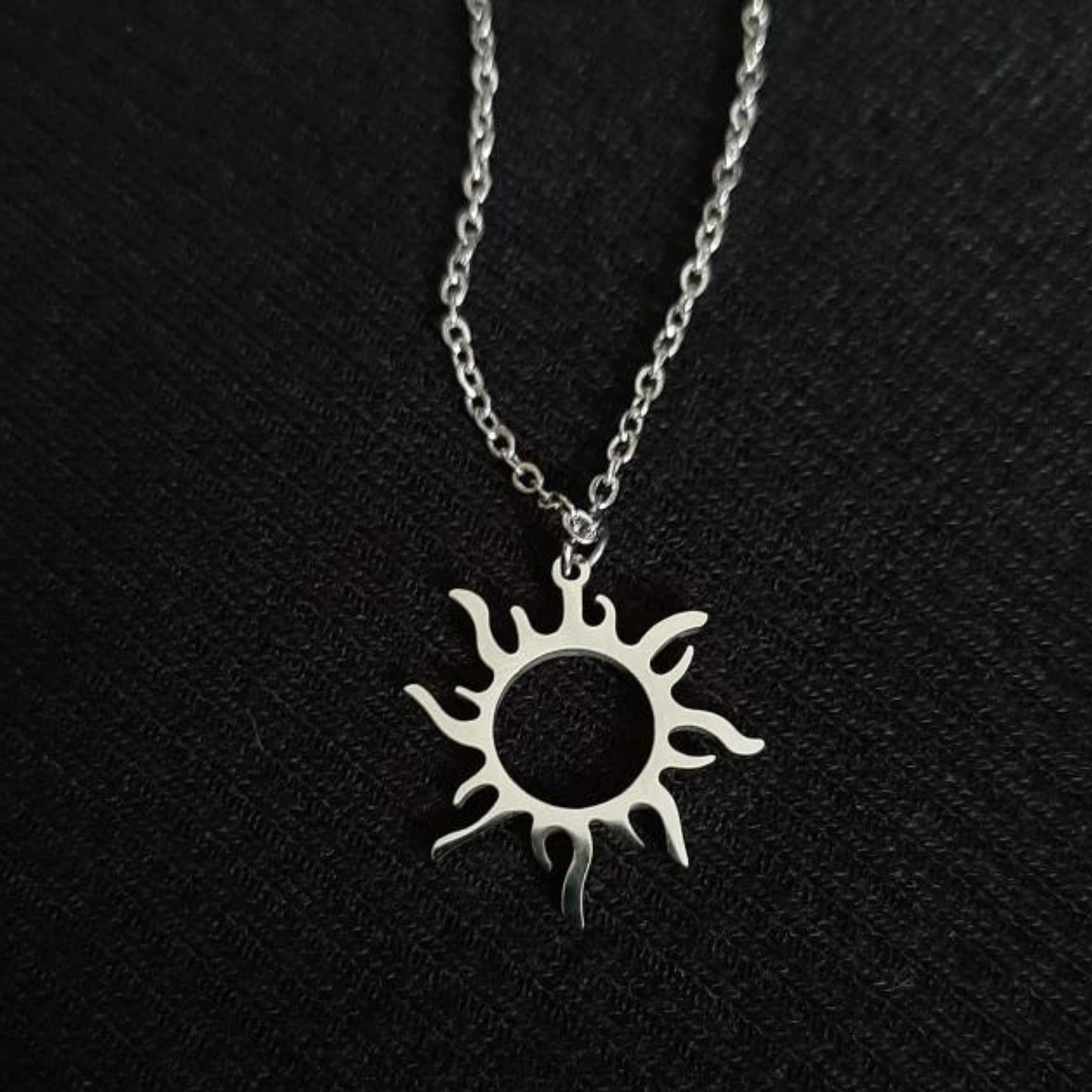 Sun & Moon Necklace Set