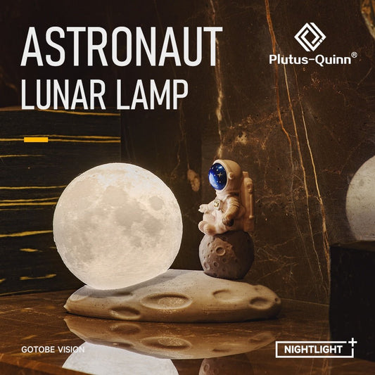 Astronaut Moon Lamp - SpaceTrips