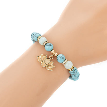 Glowing In The Dark Lotus Bracelet - SpaceTrips