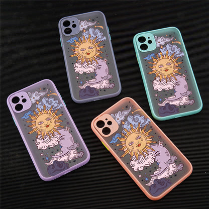 Sun - Moon iPhone Case - SpaceTrips