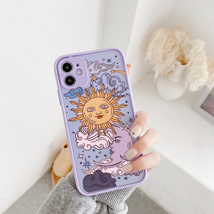 Sun - Moon iPhone Case - SpaceTrips