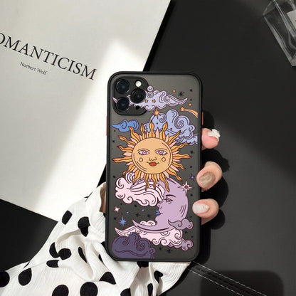 Sun - Moon iPhone Case - SpaceTrips