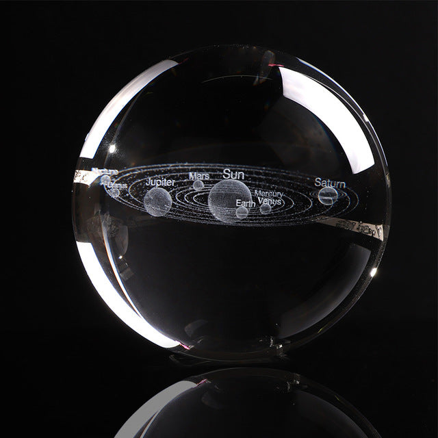 Crystal Solar System Ball - SpaceTrips