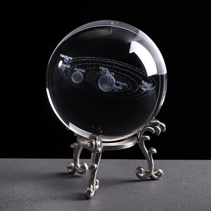 Crystal Solar System Ball - SpaceTrips