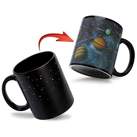 Solar System Heat Sensitive Coffee Cup - SpaceTrips