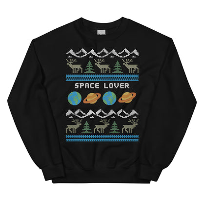 Ugly Space Lover Christmas Sweater - SpaceTrips