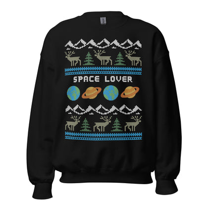 Ugly Space Lover Christmas Sweater - SpaceTrips