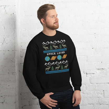 Ugly Space Lover Christmas Sweater - SpaceTrips